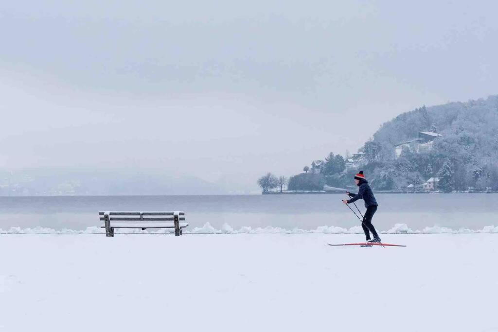 Le Boheme Beau T2 Vue Lac & Montagnes + Garage Annecy Eksteriør bilde