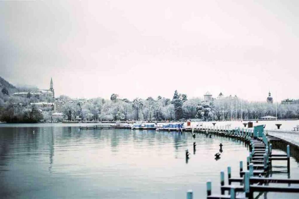 Le Boheme Beau T2 Vue Lac & Montagnes + Garage Annecy Eksteriør bilde